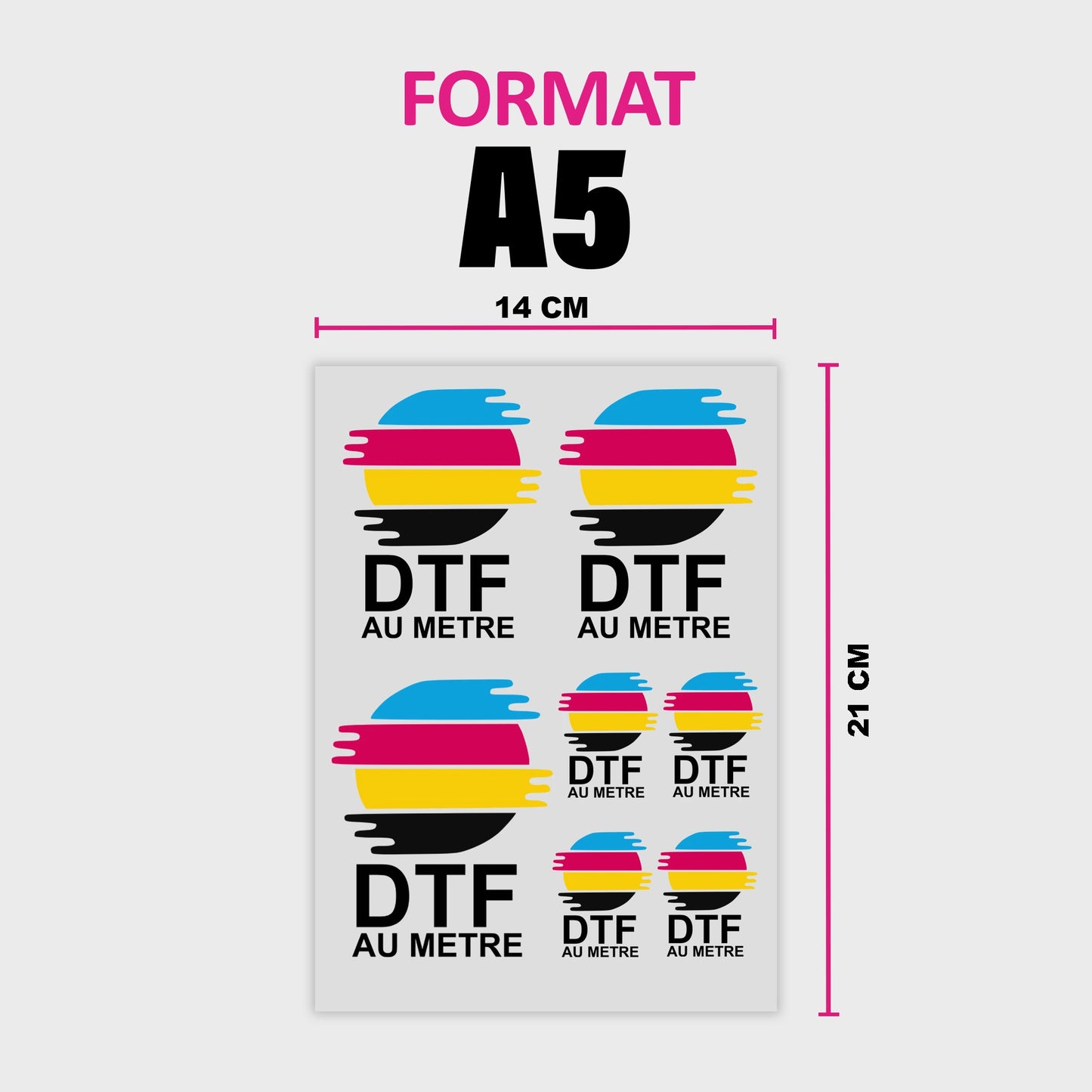 Transfert DTF - Format A5